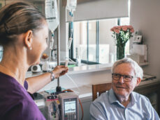 HAVE YOU OR SOMEONE YOU CARE ABOUT RECEIVED CHEMOTHERAPY OR IMMUNOTHERAPY FOR CANCER OR A CHRONIC ILLNESS?