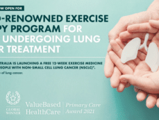FREE 12-WEEK EXERCISE MEDICINE PROGRAM FOR PEOPLE WITH NON-SMALL CELL LUNG CANCER