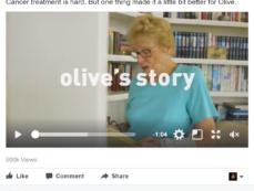 Cancer treatment is hard. But one thing made it a little bit better for Olive.