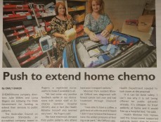 Push to Extend Home Chemo – Western Suburbs, 5th May 2015